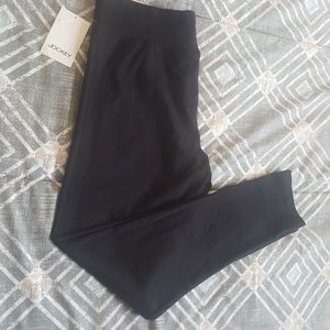 Jockey brand deep black ankle legging